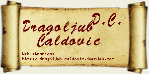 Dragoljub Ćaldović vizit kartica
